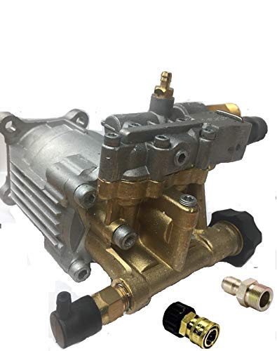 3100 PSI Pressure Washer Pump & Hose Quick Connects - Replacement for Simpson MegaShot MS2750 MS31025H - Perfect for Heavy-Duty Cleaning of Driveways, Decks, and Outdoor Surfaces
