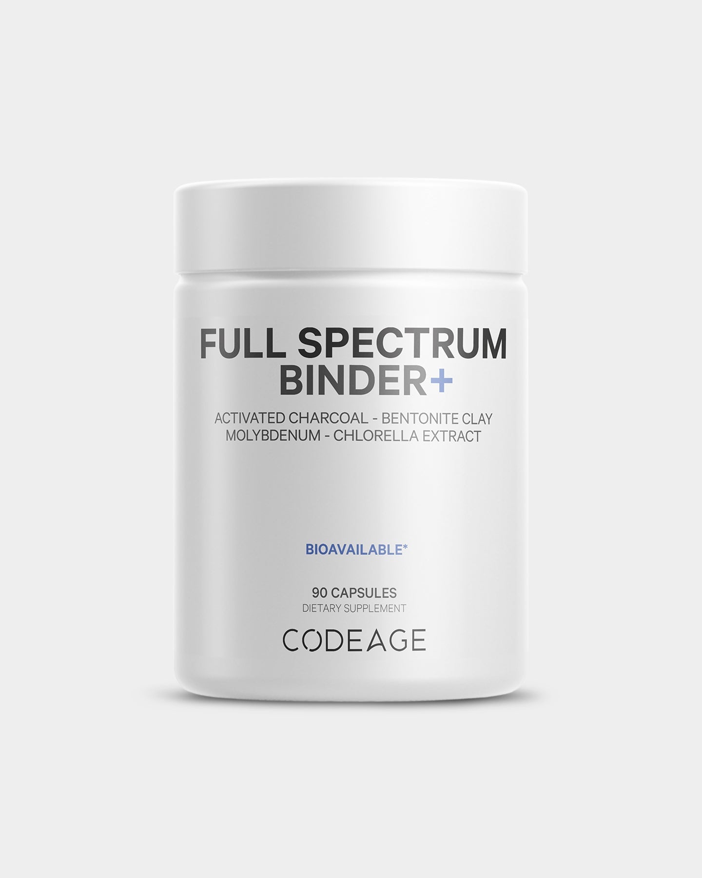 Codeage Full Spectrum Binder - Premium Dietary Supplement for Gut Health & Detox | Supports Digestion, Immune System & Toxin Removal | Ideal for Daily Wellness & Cleansing Routines