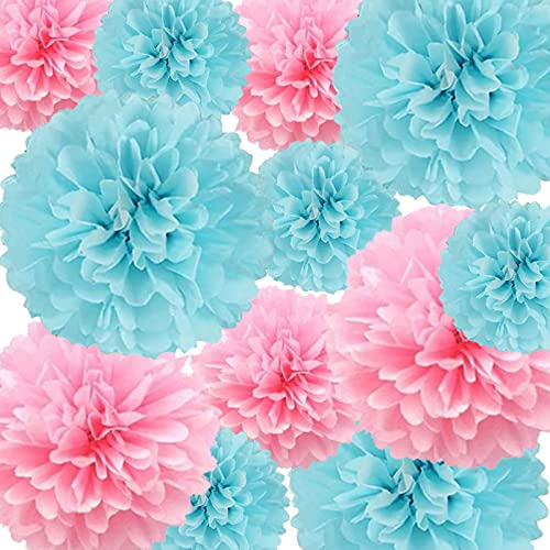 pink and blue