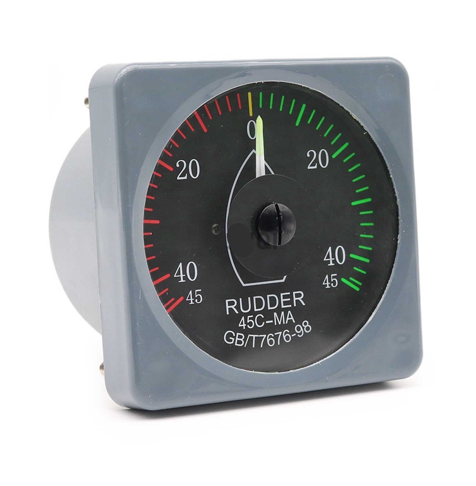 45C-MA 45C3 Marine Rudder Angle Generator - 45 Degree Color Panel Pointer Ammeter for Electric Induction Steering Systems (1Pcs) - Perfect for Boat Navigation & Marine Instrumentation