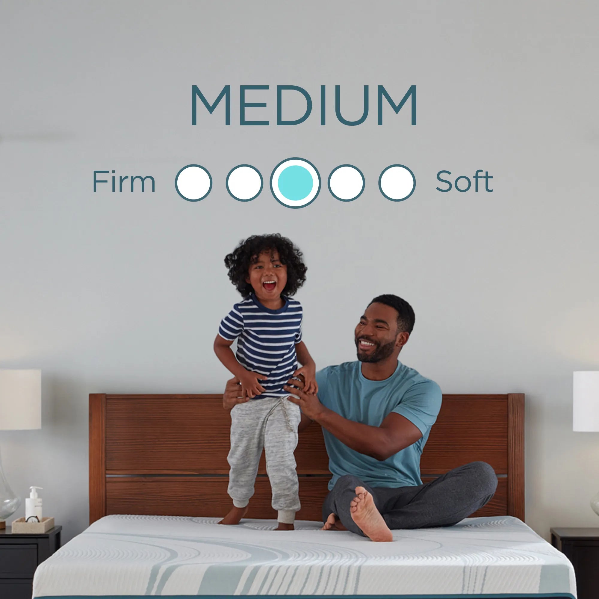 TEMPUR Adapt® Medium Mattress - Premium Memory Foam Mattress for Back Pain Relief & Pressure Relief | Perfect for Side, Back & Stomach Sleepers | Ideal for Bedroom, Guest Room & Apartment