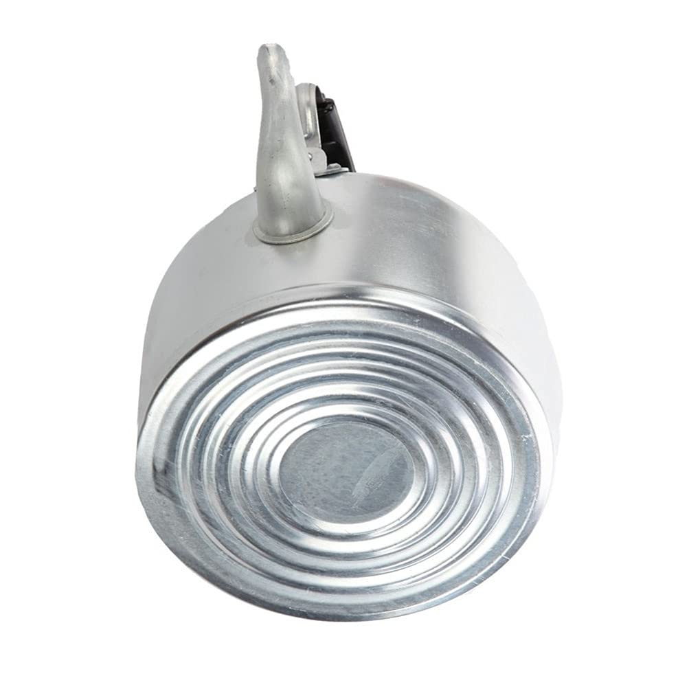 **Hemoton Aluminum Whistling Tea Kettle - Stovetop Whistling Teapot for Home, Kitchen, Camping & BBQ Parties - Durable Metal Tea Kettle with Classic Design**