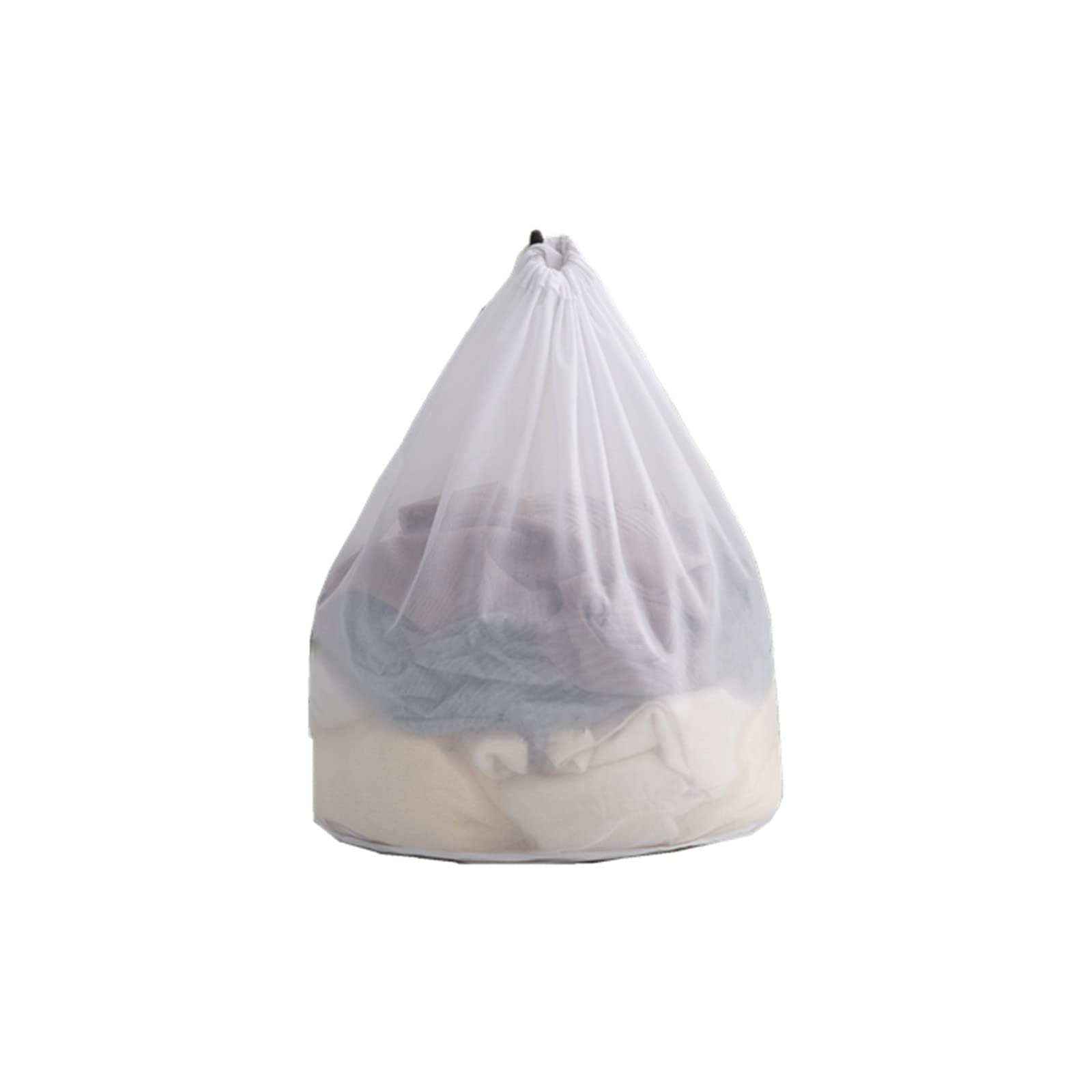 Large Mesh Laundry Bag with Drawstring - Durable Wash Bag for Delicates & Garments - Perfect for Family Use, Travel & College Dorm