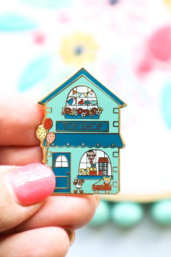 Flamingo Toes TOY SHOP Needle Minder - Magnetic Pin Cushion for Sewing, Quilting & Embroidery - Perfect for Crafters & DIY Enthusiasts
