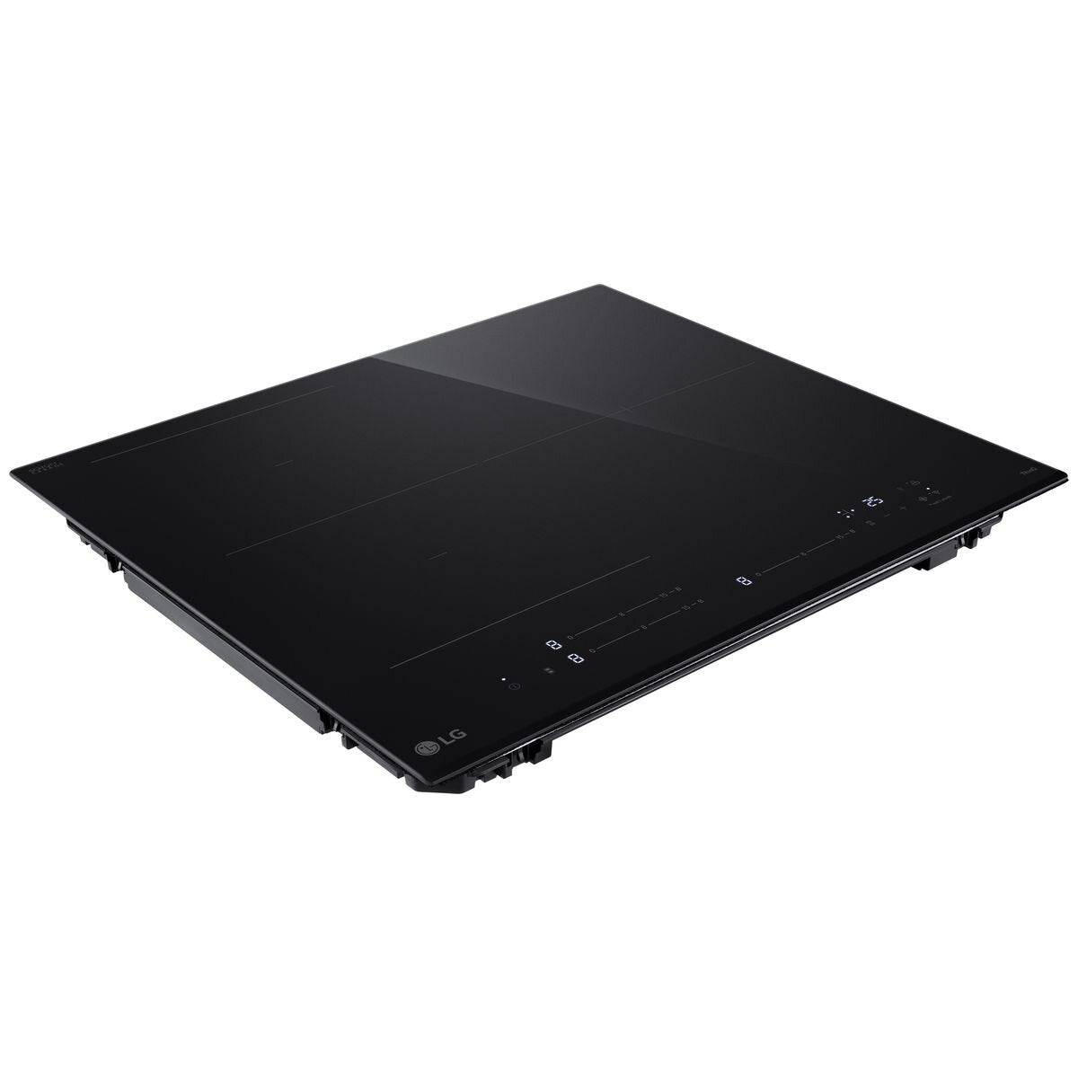 LG 60cm Series 7 Induction Cooktop with Flexi Zone - 3 Zone Ceramic Glass Cooktop, 7400W Power, Smart Diagnosis (Model BCI607T3BG) - Perfect for Modern Kitchens, Home Cooking & Professional Chefs