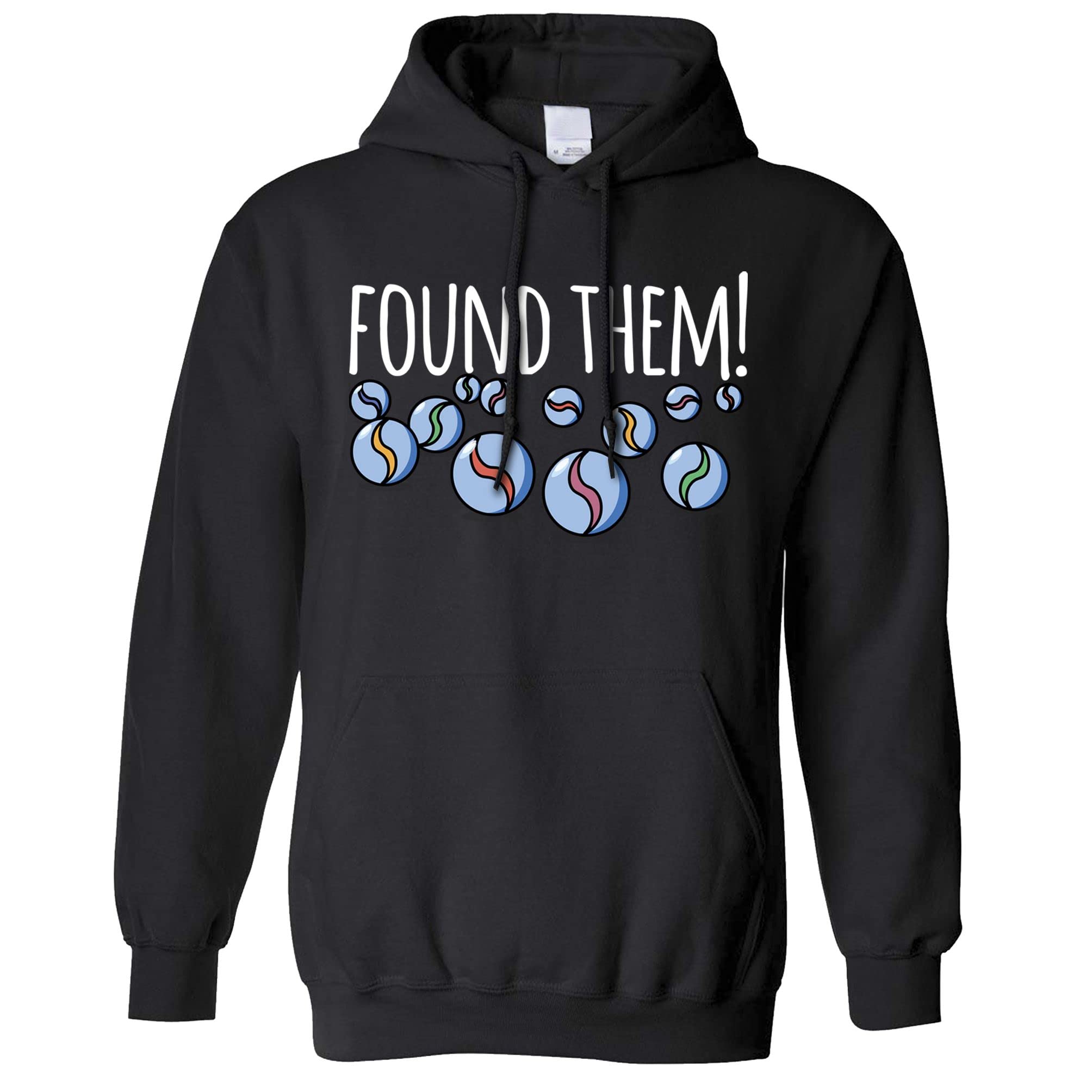 Tim And Ted Found Them Marbles Hoodie - Soft Cotton Pullover Sweatshirt for Men & Women | Perfect for Casual Wear, Street Style & Outdoor Activities