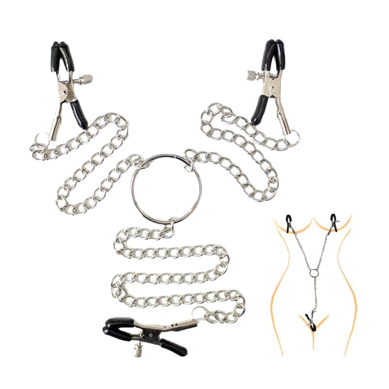Adjustable Nipple Clamps - BDSM Sex Toys for Couples & Sensual Play