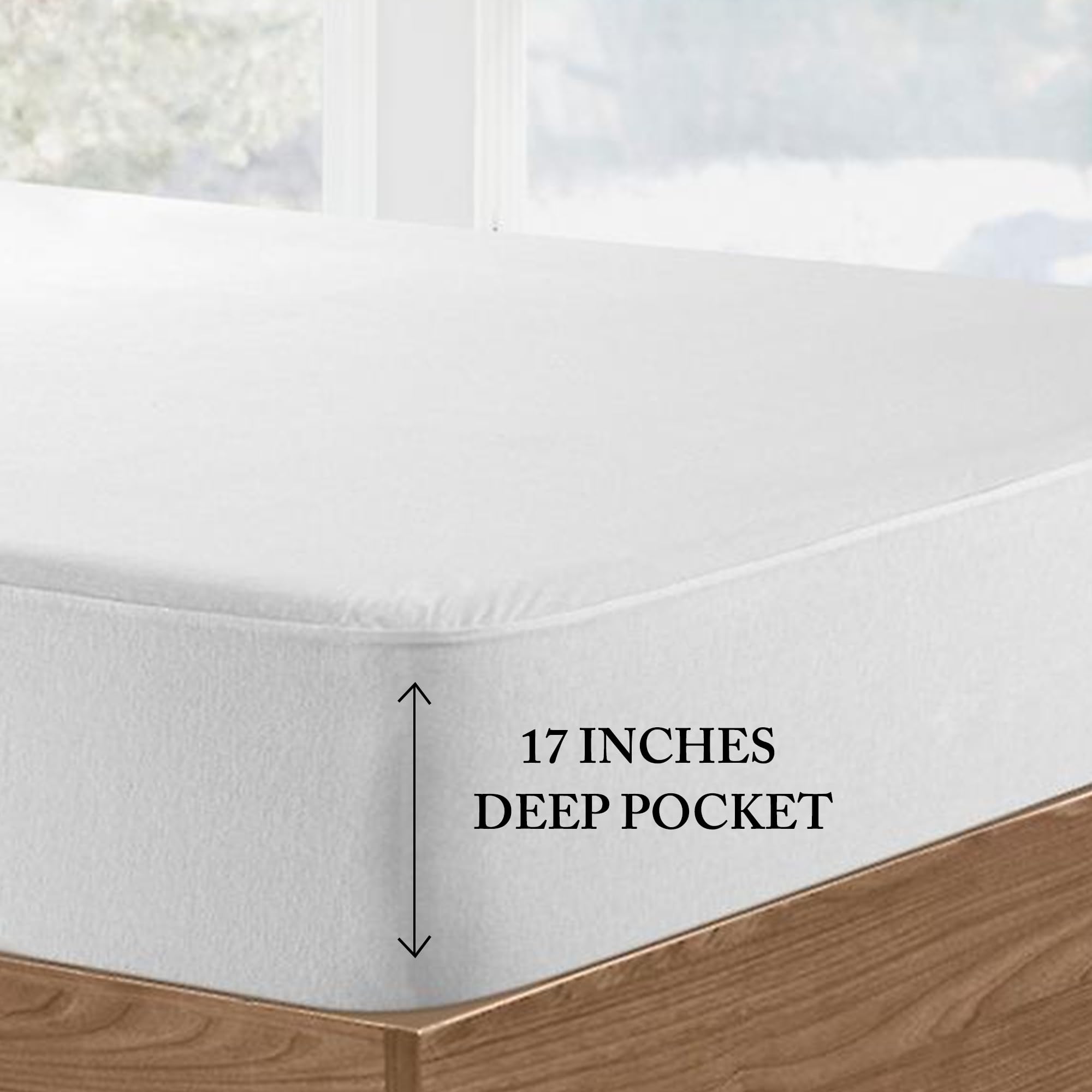 Luxury 1000 Thread Count Egyptian Cotton Sheets 4-Piece Set - Full Size, Blush, 17