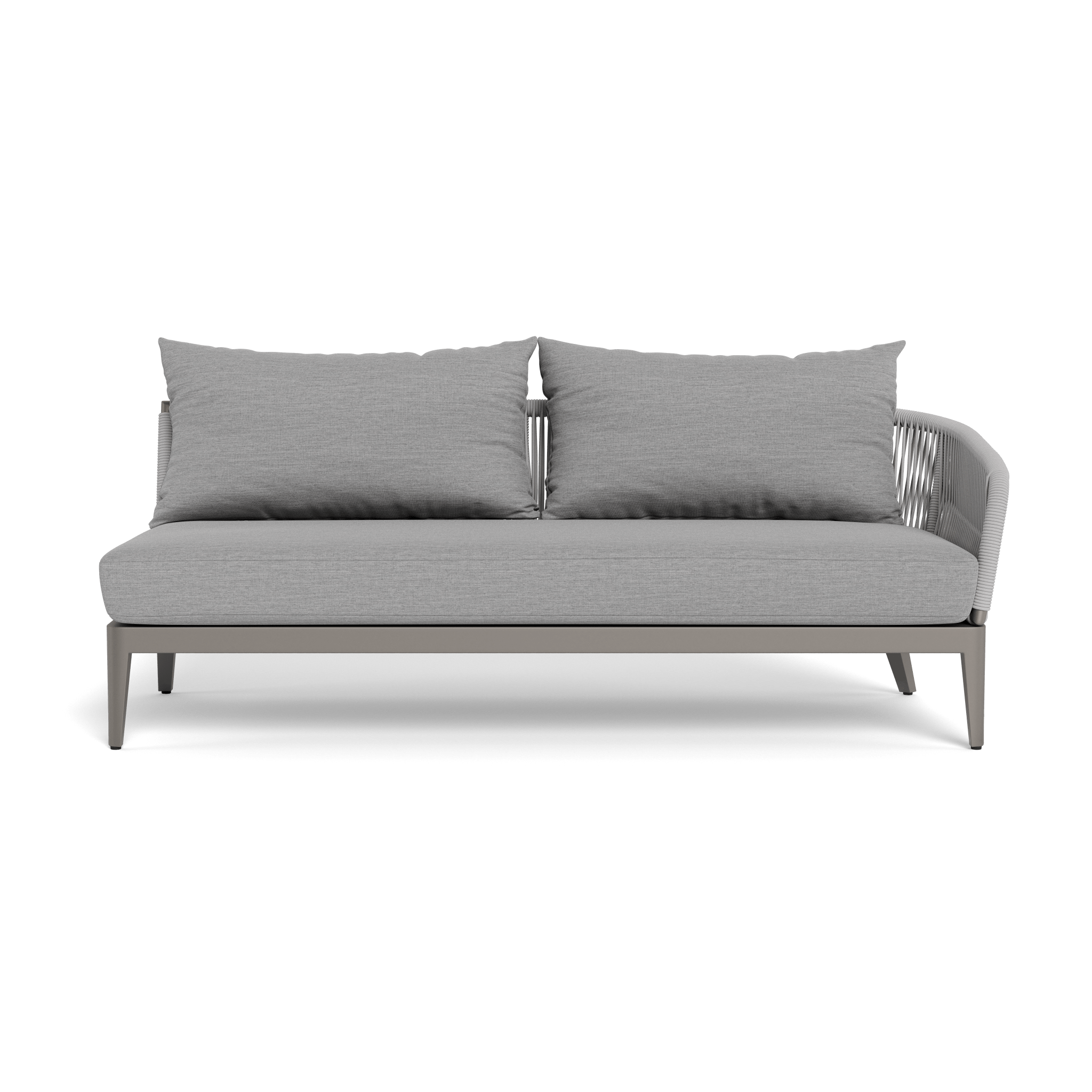 Hamilton 2-Seater Sofa with Single Right Armrest - Perfect for Living Room, Lounge, and Small Spaces