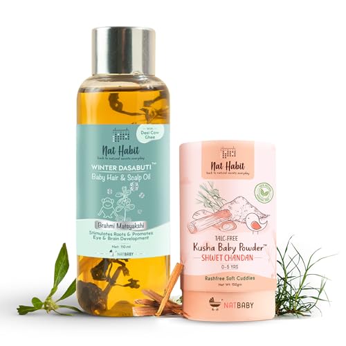 Baby Scalp Oil & Chandan Baby Powder