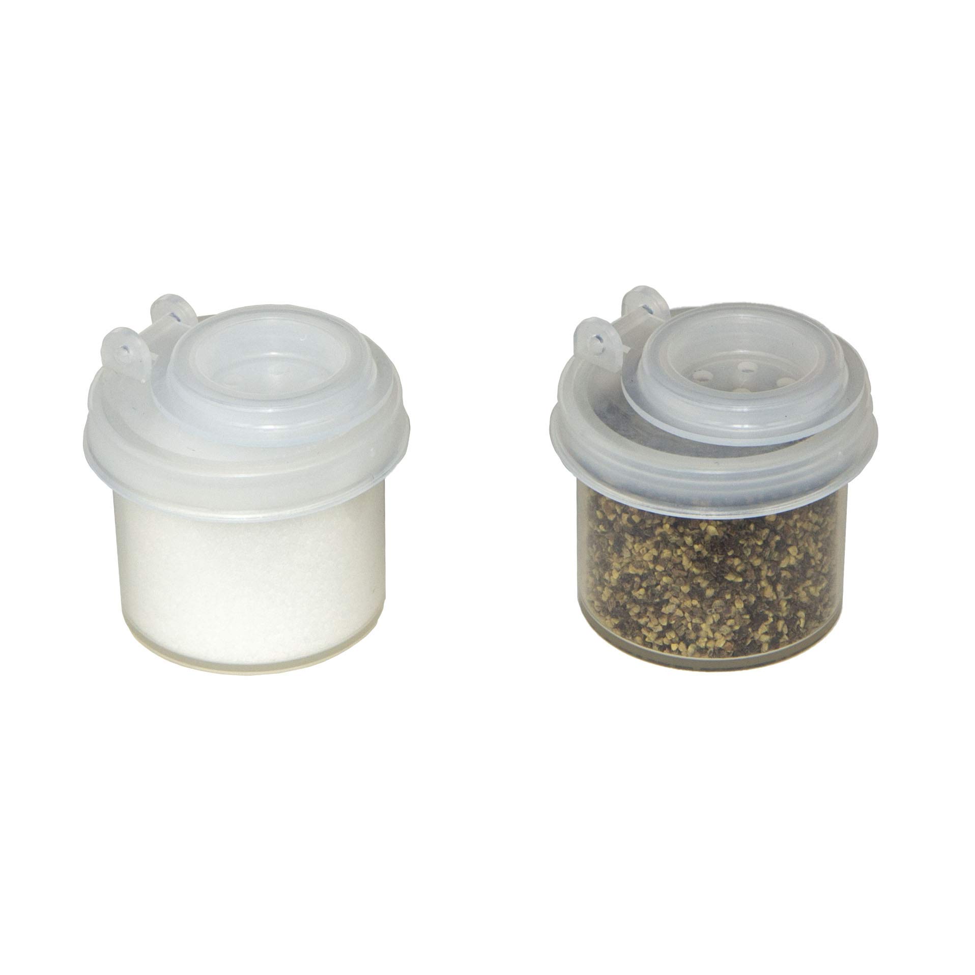 Hall Brothers Brazza Outdoors - Set of 10 Mini Spice Jars with Sifter and Cap, 15ml - Perfect for Camping, Kitchen Organization & Travel Spice Storage