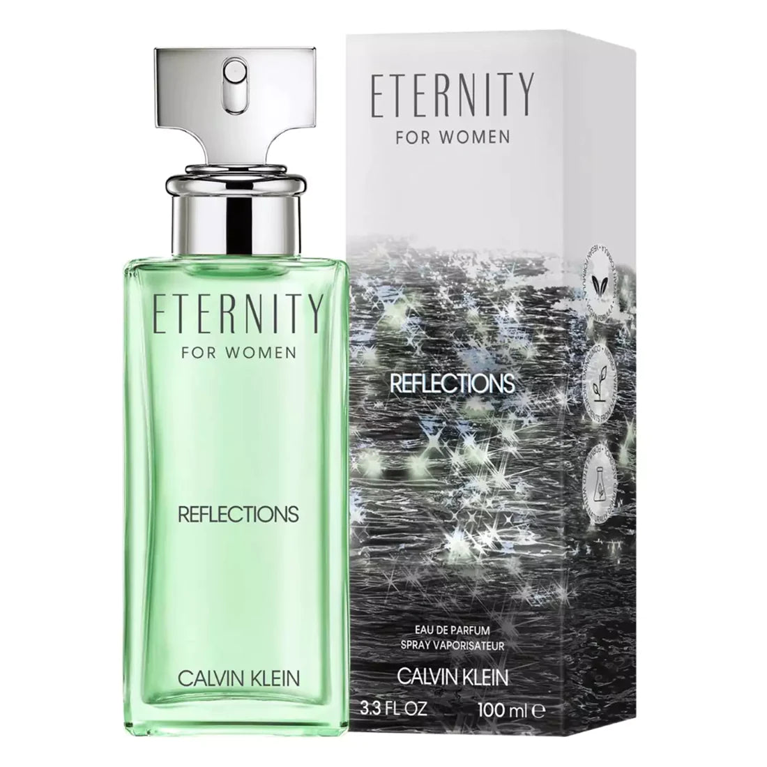 Calvin Klein CK Eternity Reflections Perfume for Women - 100ml Eau de Parfum Spray | Romantic Date Night & Evening Wear Fragrance