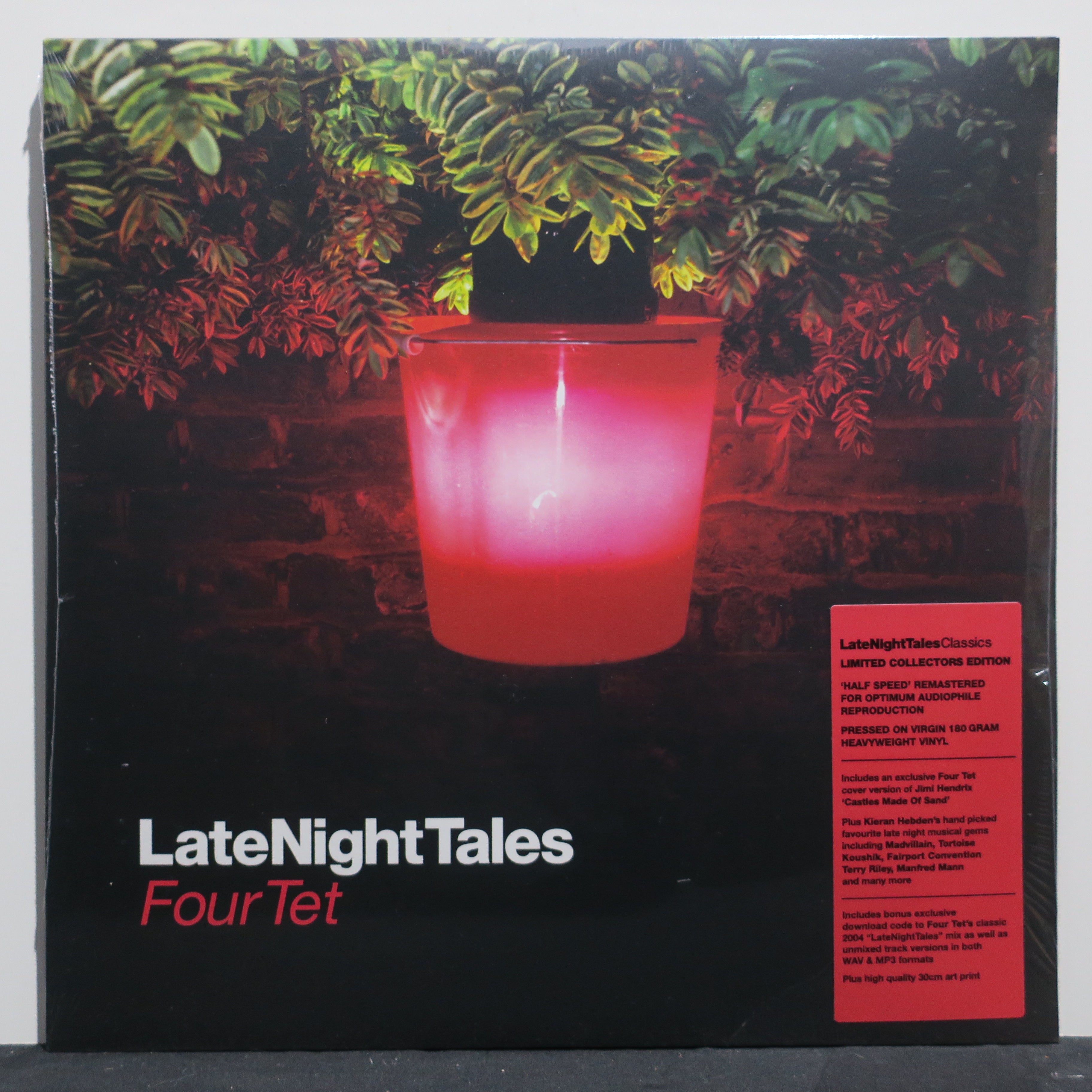 FOUR TET 'Late Night Tales' Remastered 180g Vinyl 2LP Record - Audiophile Edition for Late Night Listening & Music Collectors