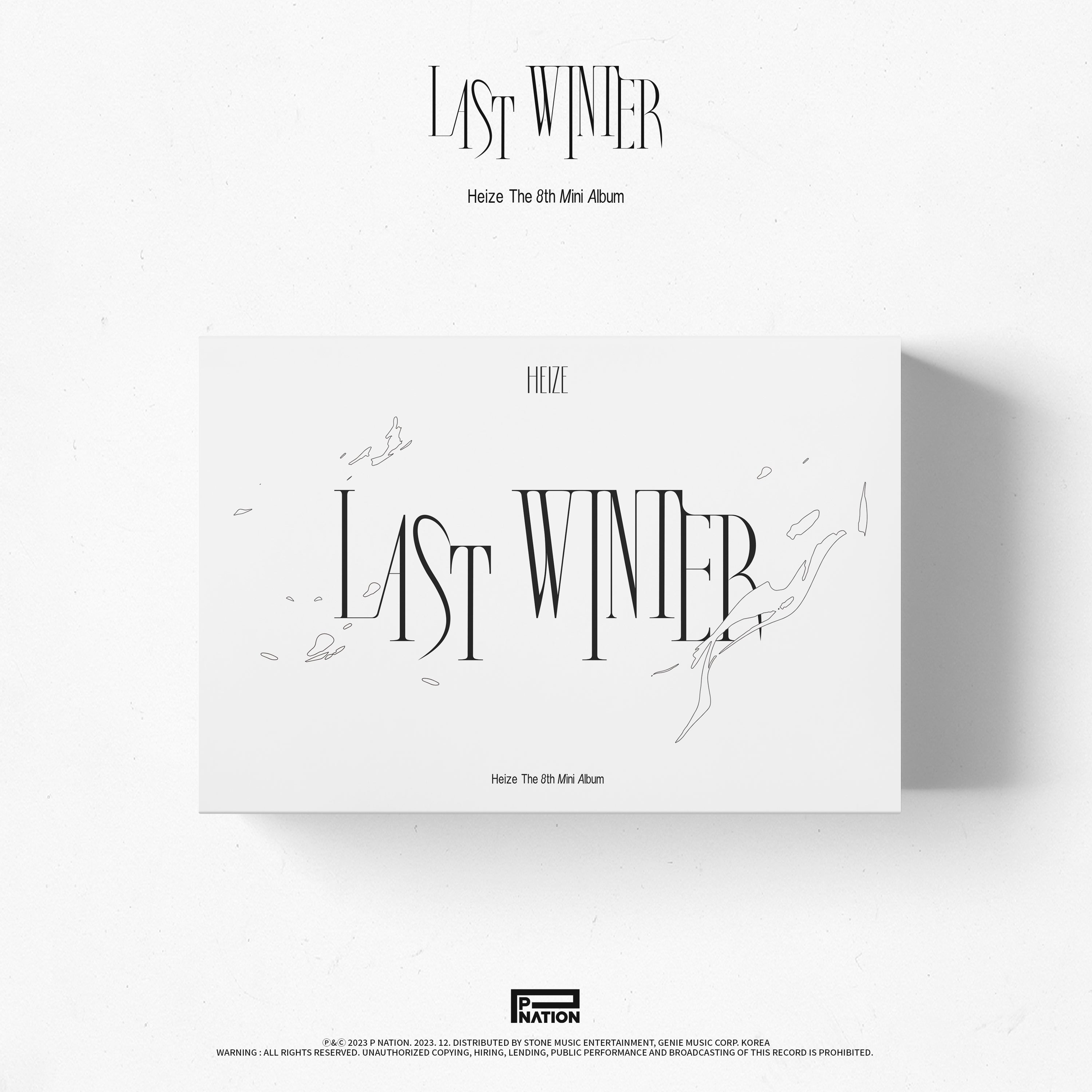 HEIZE 8th Mini Album 'Last Winter' - K-Pop Music CD for Fans, Collectors & Gift Ideas | Perfect for Winter Playlists, Relaxation & K-Pop Enthusiasts