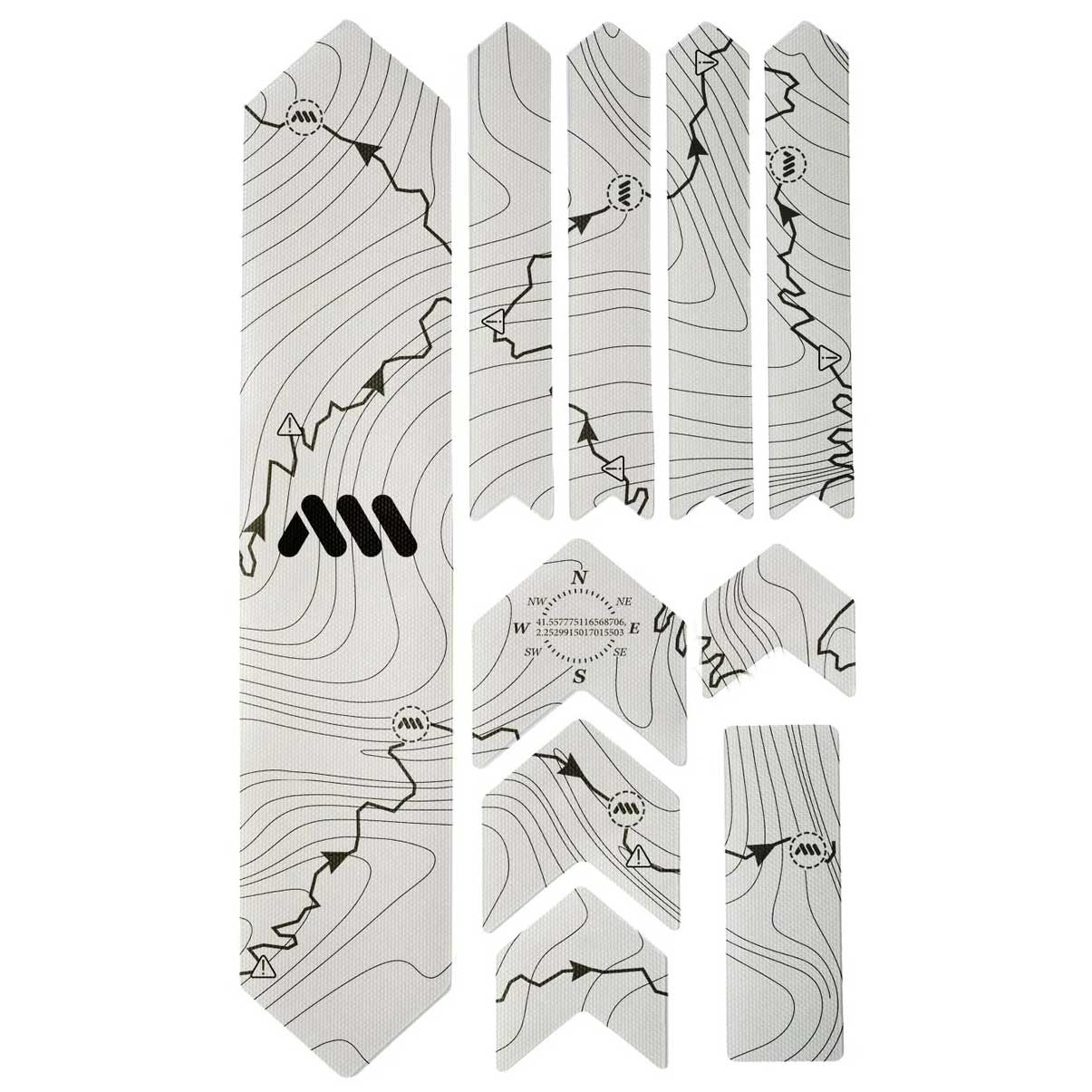 All Mountain Style Extra Honeycomb Frame Guard - Durable Black Snowboard Protection for Enhanced Performance on Slopes & Backcountry