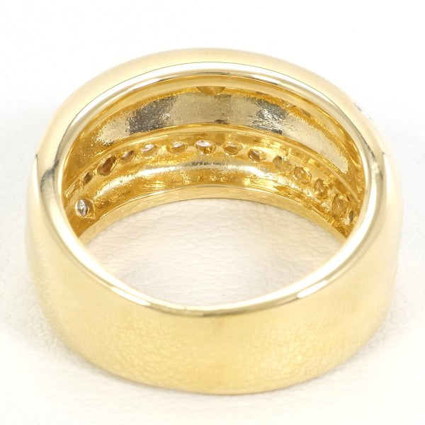 18K Yellow Gold Diamond Ring for Women - Elegant Solitaire Engagement & Wedding Band - Perfect for Proposals, Anniversaries & Special Occasions