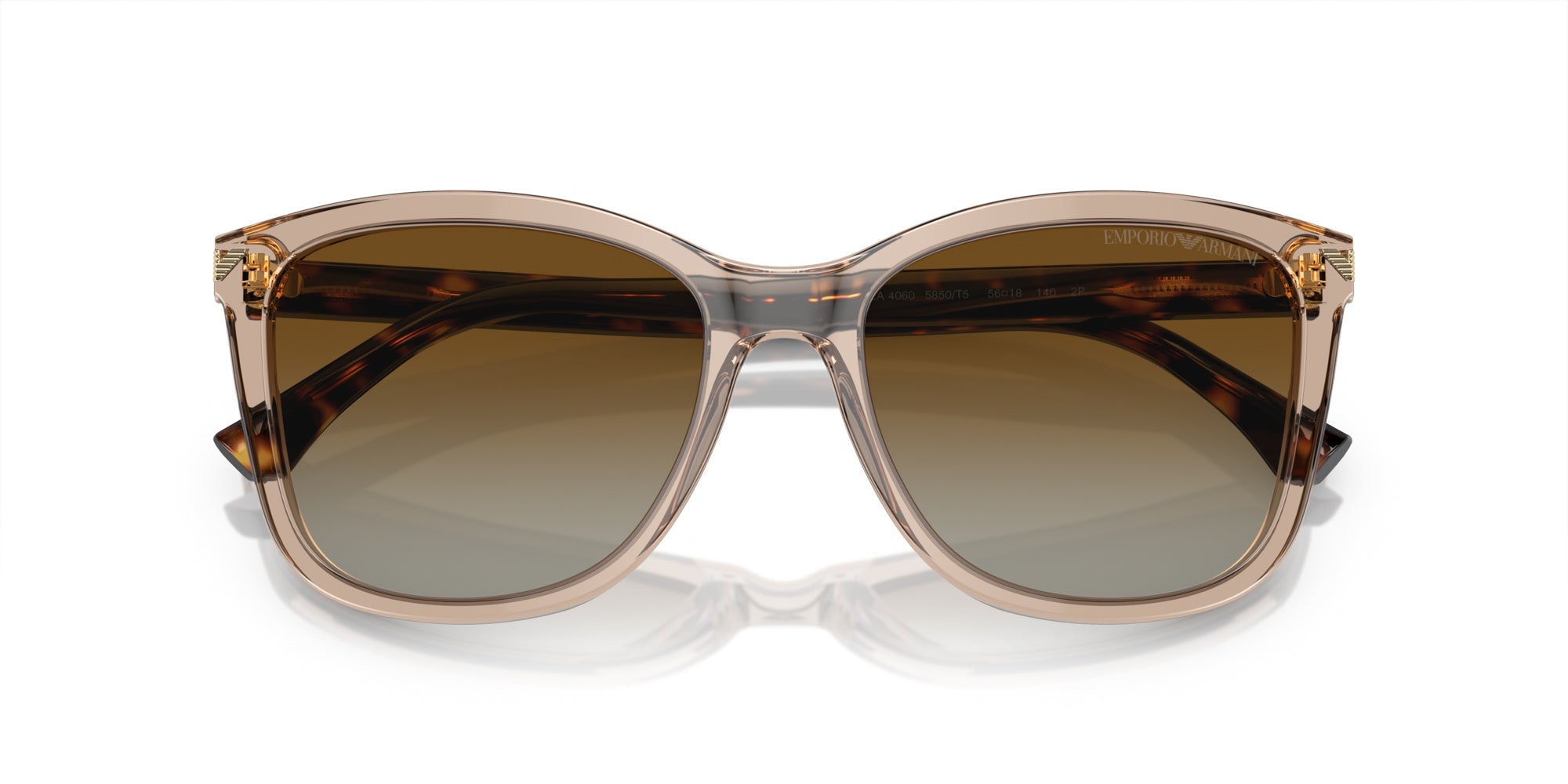 Emporio Armani EA4060 Sunglasses - Polarized UV Protection Aviator Style for Men & Women | Perfect for Driving, Beach & Outdoor Activities