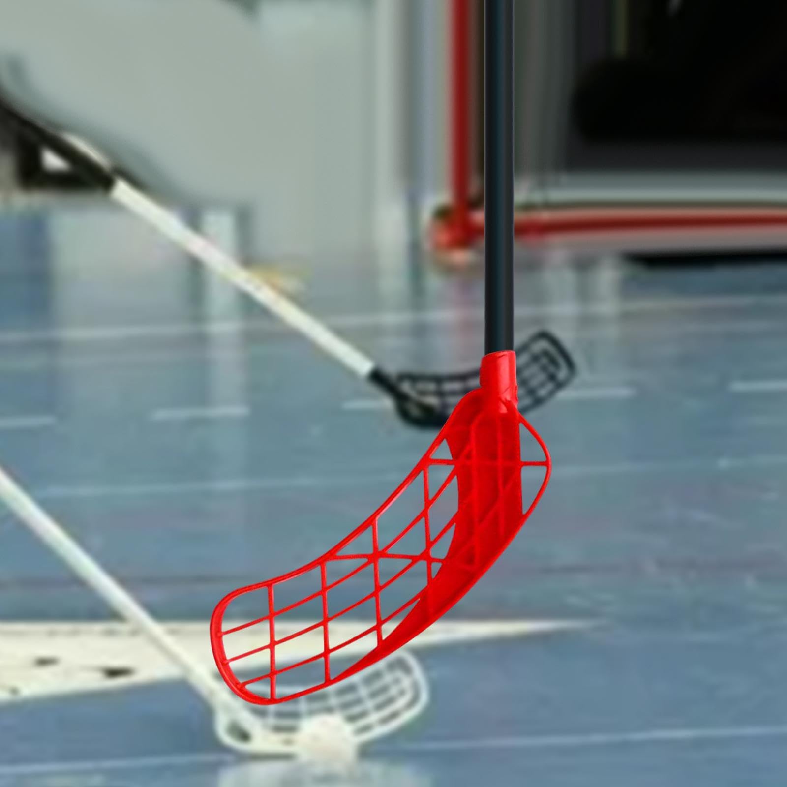 Premium Floorball Blade & Inline Hockey Stick Replacement - Lightweight PE Material for 18mm Shafts | Easy Installation | Perfect for Indoor Floorball & Street Hockey Training