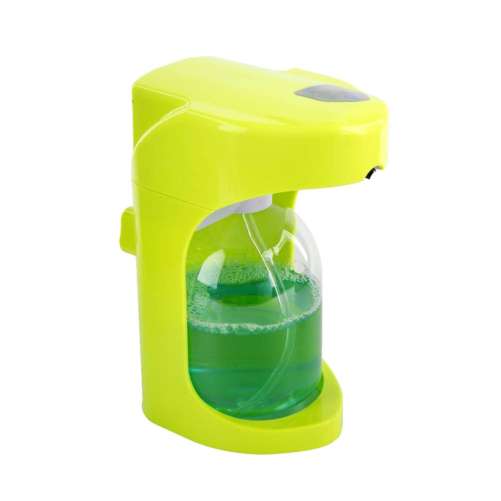 Automatic Sensor Soap Dispenser - 450ml Touchless Foam Soap Dispenser for Bathroom & Kitchen - No Contact, Hands-Free Operation - Blue - Perfect for Home, Office, and Public Restrooms