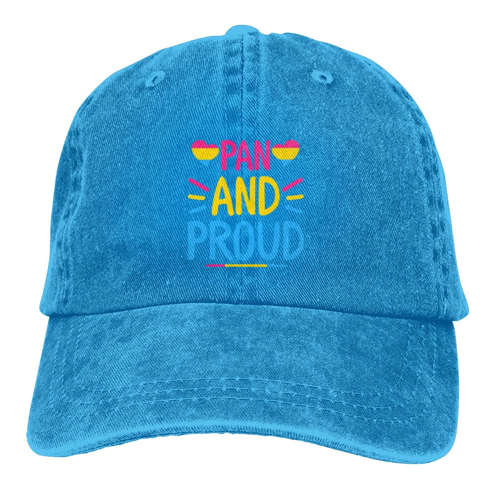 Pansexual Pride Baseball Cap - Black LGBTQ+ Trucker Hat for Men & Women | Perfect for Pride Parades, Festivals & Everyday Wear