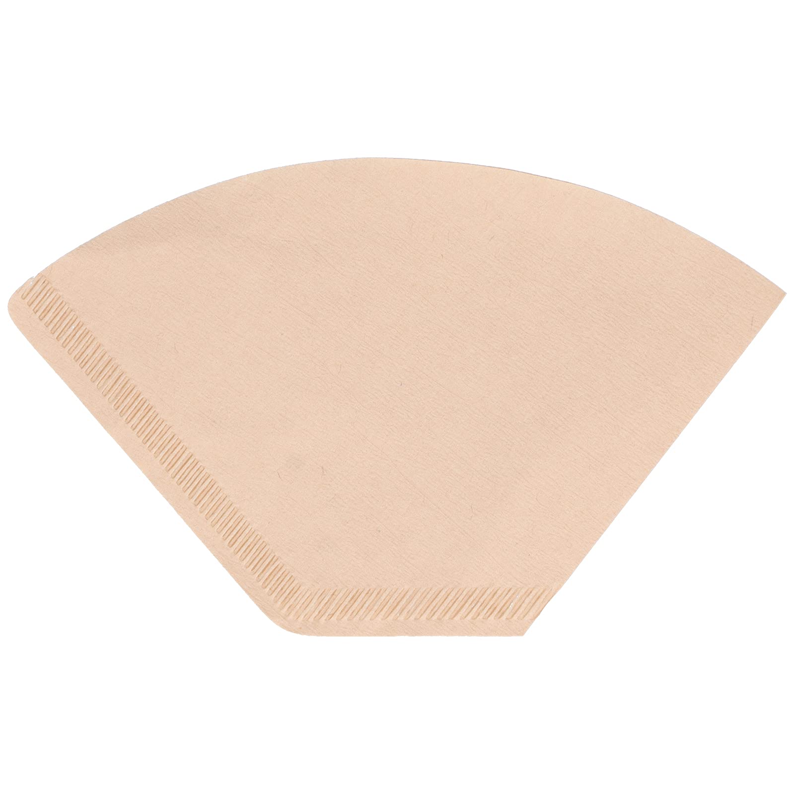 Premium Wood Color Coffee Filter Paper - Tear Resistant & Durable for Home & Restaurant Use - Perfect for Coffee Pots, French Press & Cold Brew Makers