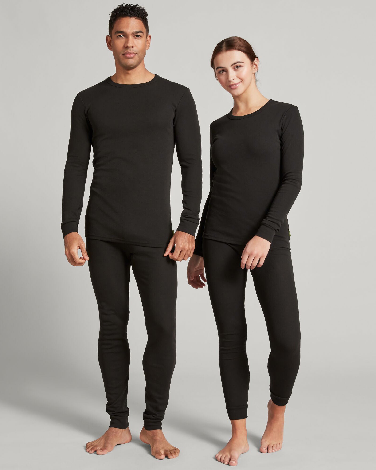 KMDCore Women's Long Sleeve T-Shirt - Soft Stretch Basic Top for Casual Wear (Black) | Perfect for Layering, Office & Everyday Outfits