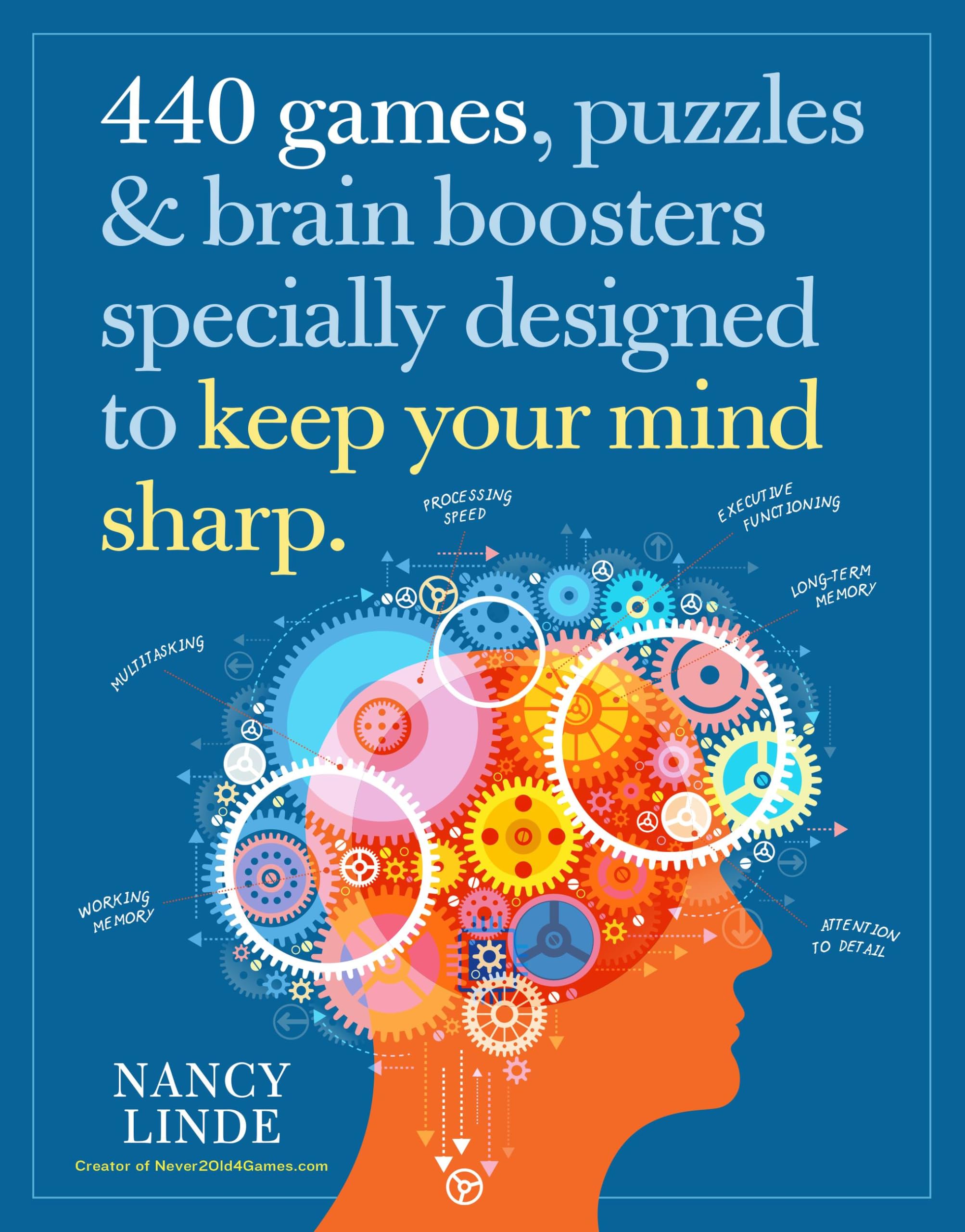 440 Brain-Boosting Games & Puzzles for Mental Sharpness - Fun for All Ages