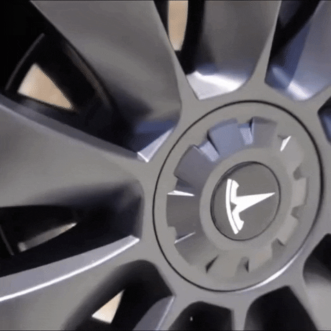 Uberturbine Wheel Covers for Tesla Model 3 19