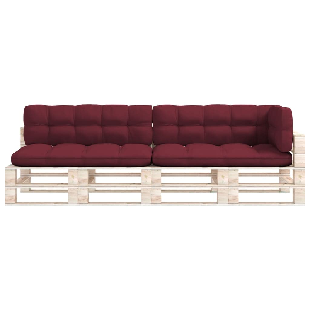 CHARMMA 5-Piece Pallet Sofa Cushion Set - Premium Outdoor Patio Seat Cushions, Durable & Weather-Resistant Garden Lounge Cushions (47.2