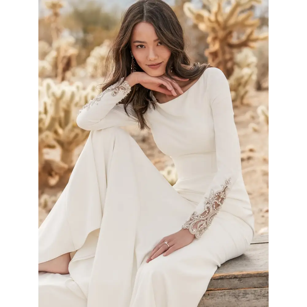Aston by Sottero and Midgley - Elegant Wedding Dress for Brides | Perfect for Church Ceremonies, Beach Weddings & Formal Events