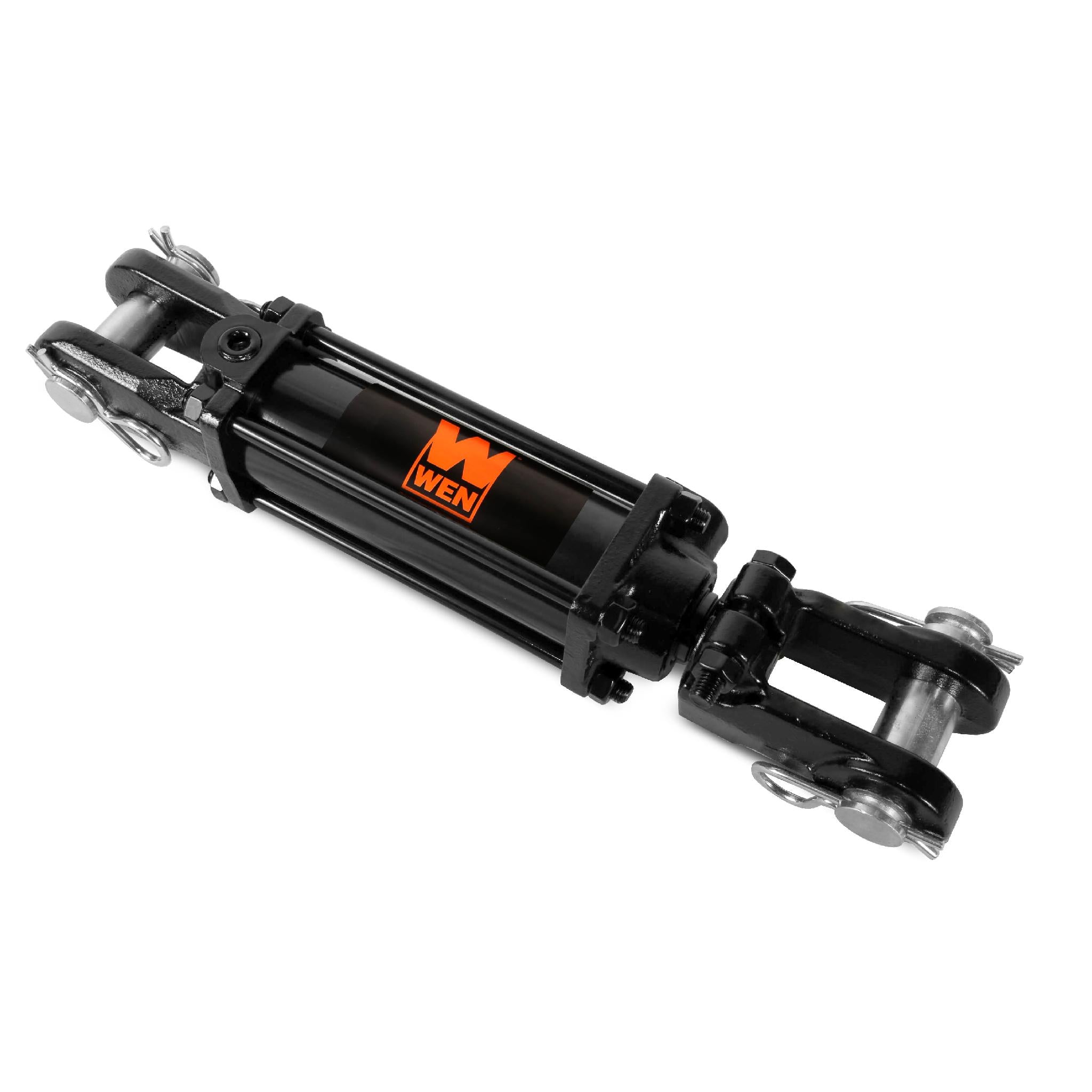 WEN TR2012 2500 PSI Hydraulic Cylinder - 2 Inch Bore, 12 Inch Stroke - Heavy Duty Tie Rod Cylinder for Industrial Machinery, Construction Equipment, and Agricultural Use