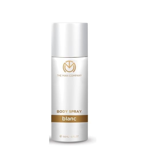 The Man Company Blanc Lemon Deodorant for Men - 150ml | Long-Lasting Fragrance Body Spray | Fresh Scent for Daily Use | Ideal Gift for Him | Perfect for Work, Gym & Outdoor Activities
