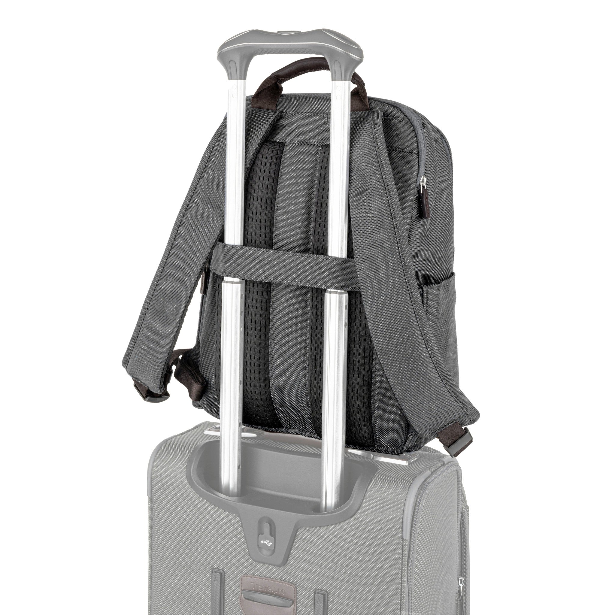 Travelpro Platinum Elite Slim Backpack - Lightweight Laptop Backpack for Business Travel & Commuting - Perfect for Airplane Carry-On & Office Use