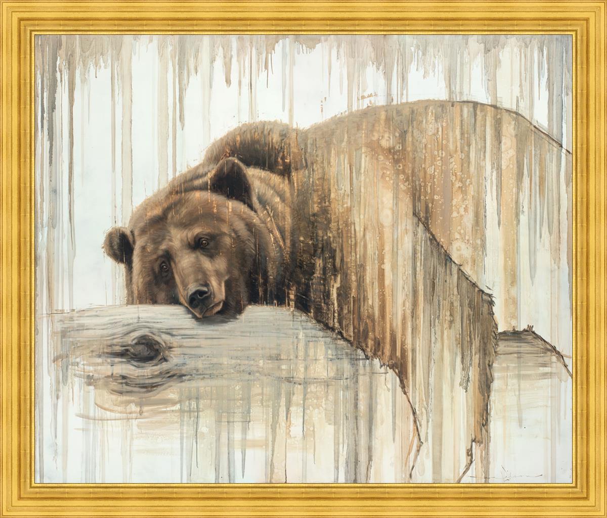 Nap Time Large Wall Art - Modern Canvas Print for Living Room, Bedroom & Nursery Decor - Perfect for Home, Office & Relaxation Spaces