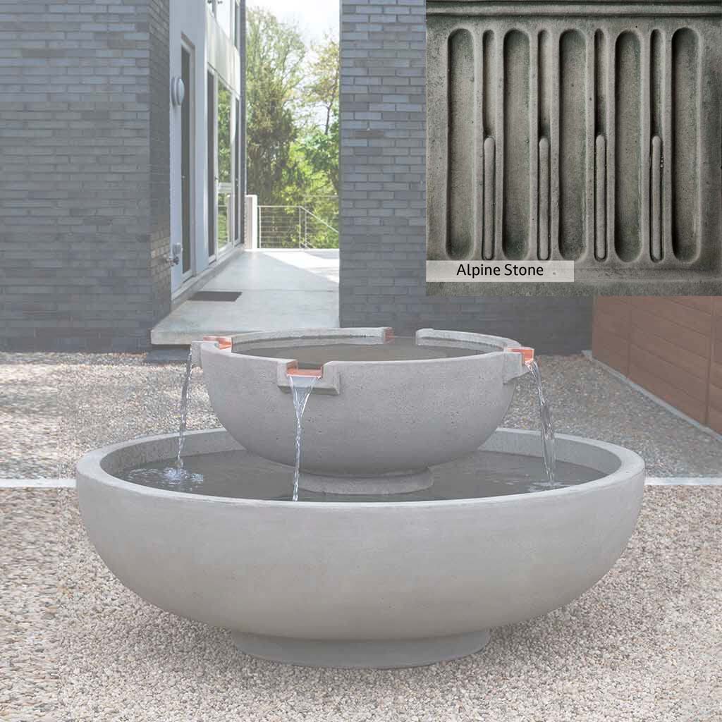 Campania International Large Del Rey Outdoor Garden Fountain – Perfect for Patio, Backyard, and Landscape Decor