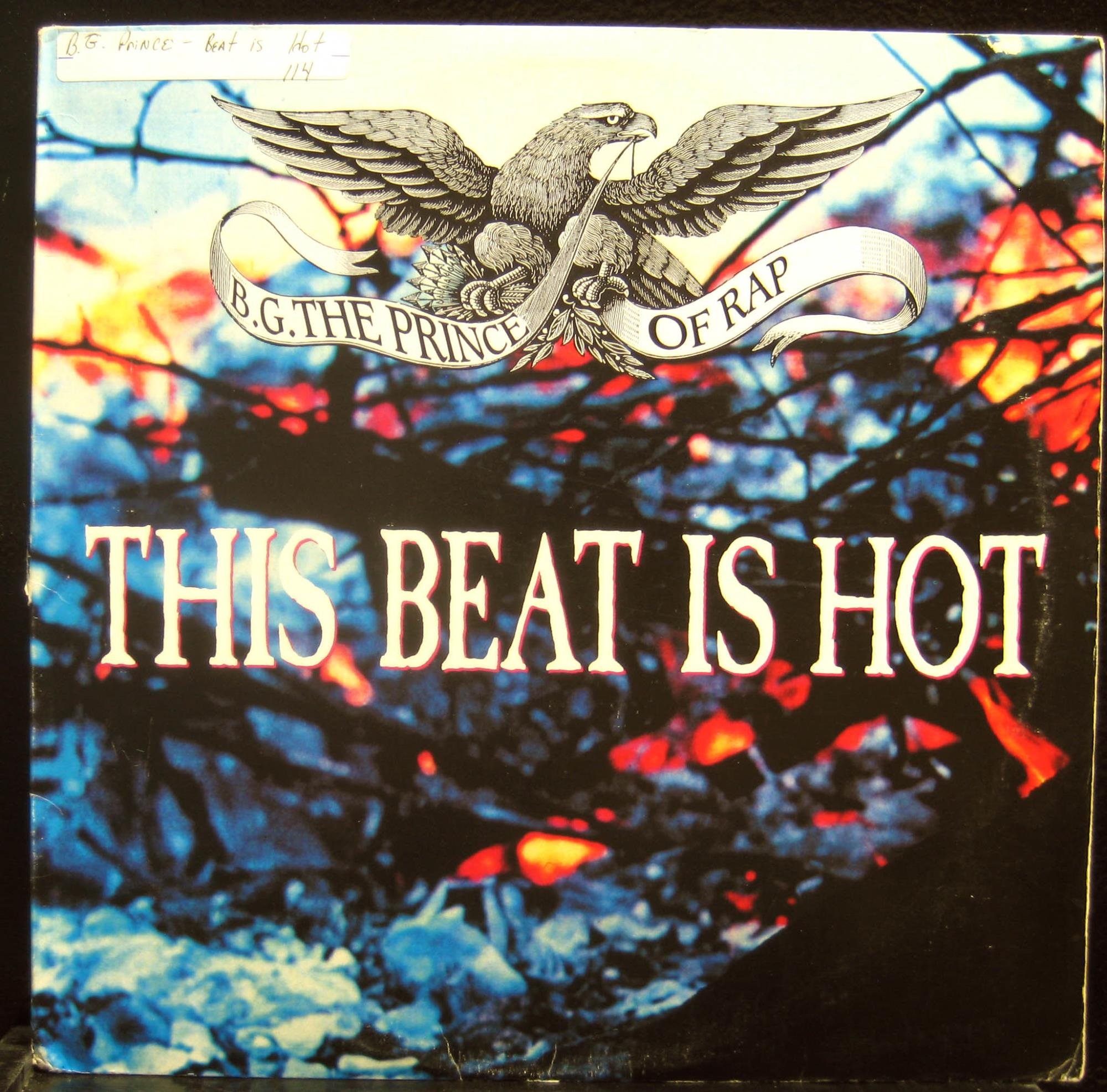 B.G. The Prince of Rap - This Beat Is Hot Vinyl Record | Limited Edition Hip-Hop Collectible | Perfect for DJs, Music Lovers & Vintage Vinyl Collections