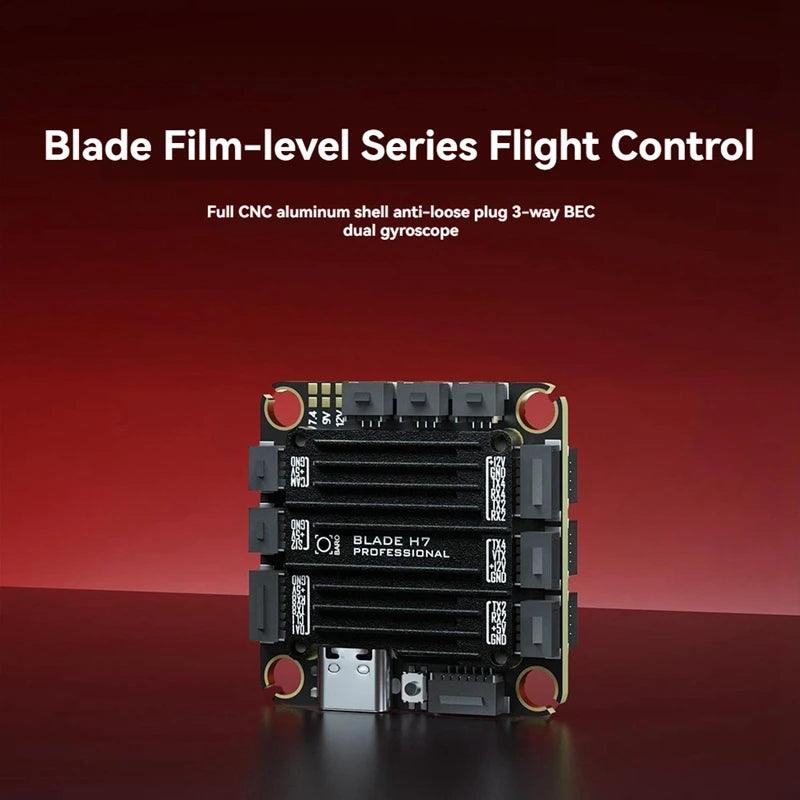 RUSHFPV H7 PRO Flight Controller - Dual Gyroscope, 3CH BEC, High Load Capacity for FPV RC Drones | Perfect for Racing, Freestyle & Aerial Photography