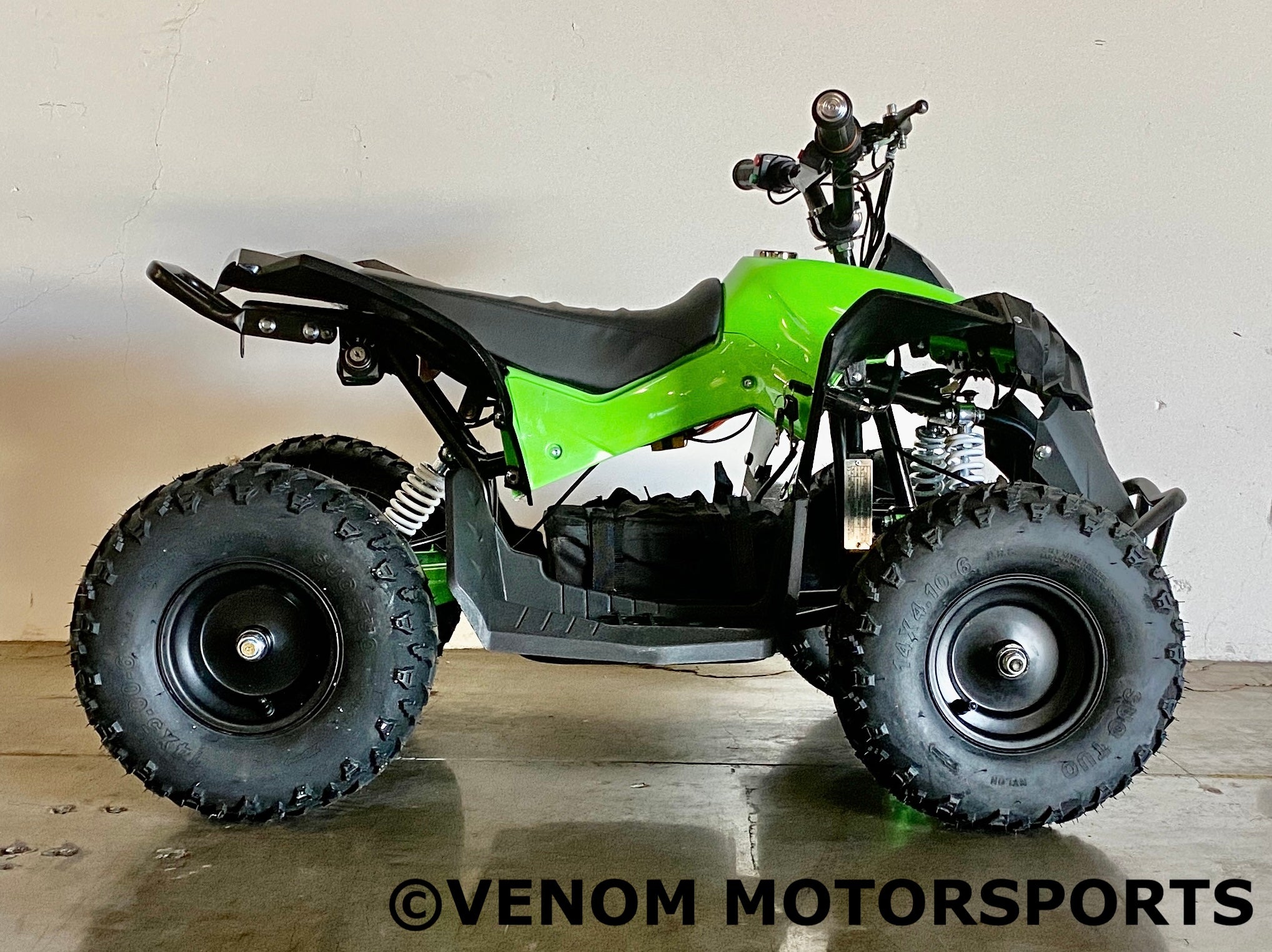 Venom Renegade 500W Brushless Electric Mini ATV - 36V Rear Shaft Drive for Kids & Adults - Perfect for Off-Road Trails, Backyard Riding & Outdoor Adventures