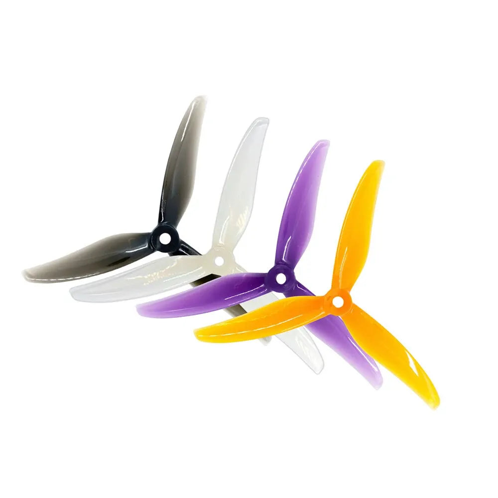 Gemfan Hurricane 5236 3.5 Inch 3-Blade Racing Propeller - High Performance Carbon Fiber Props for FPV Racing Drones (16-Pack) - Perfect for Competitive Drone Racing & Freestyle Flying