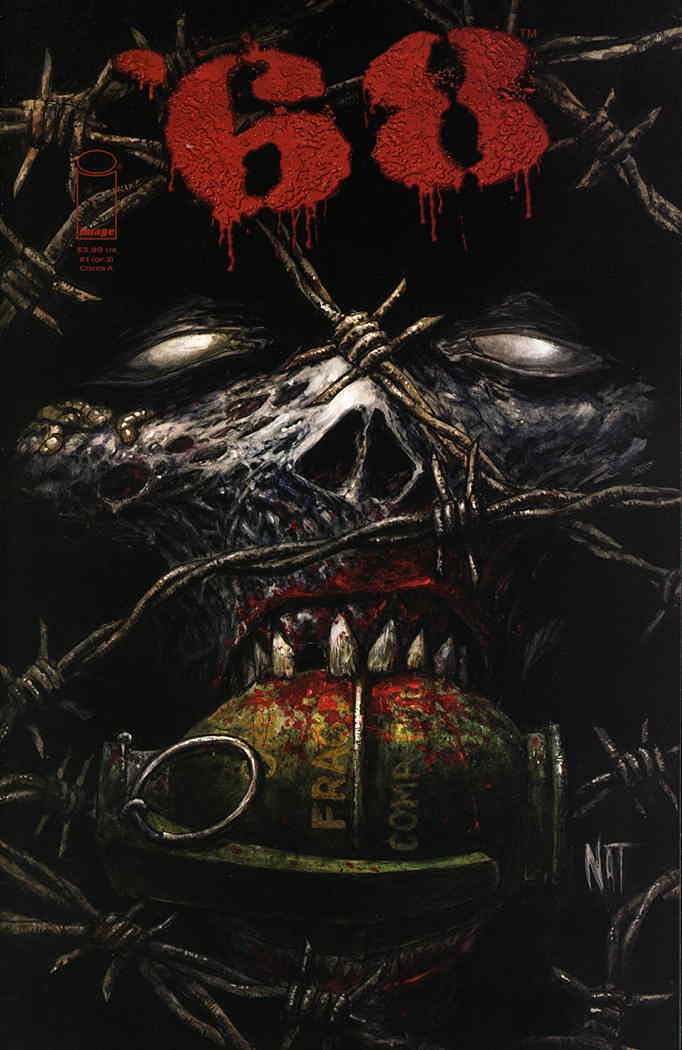 68 (2nd Series) #1A VF - Zombie Horror Vietnam War Comic Book | Collectible Image Comics | Perfect for Horror Fans & Comic Collectors
