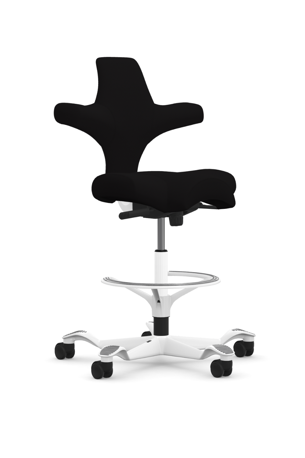 HÅG CAPISCO Ergonomic Modern Task Chair (8106) by 9To5 Seating - Adjustable Office Chair for Home & Workspace - Comfortable Mesh Back Support for Long Hours Sitting