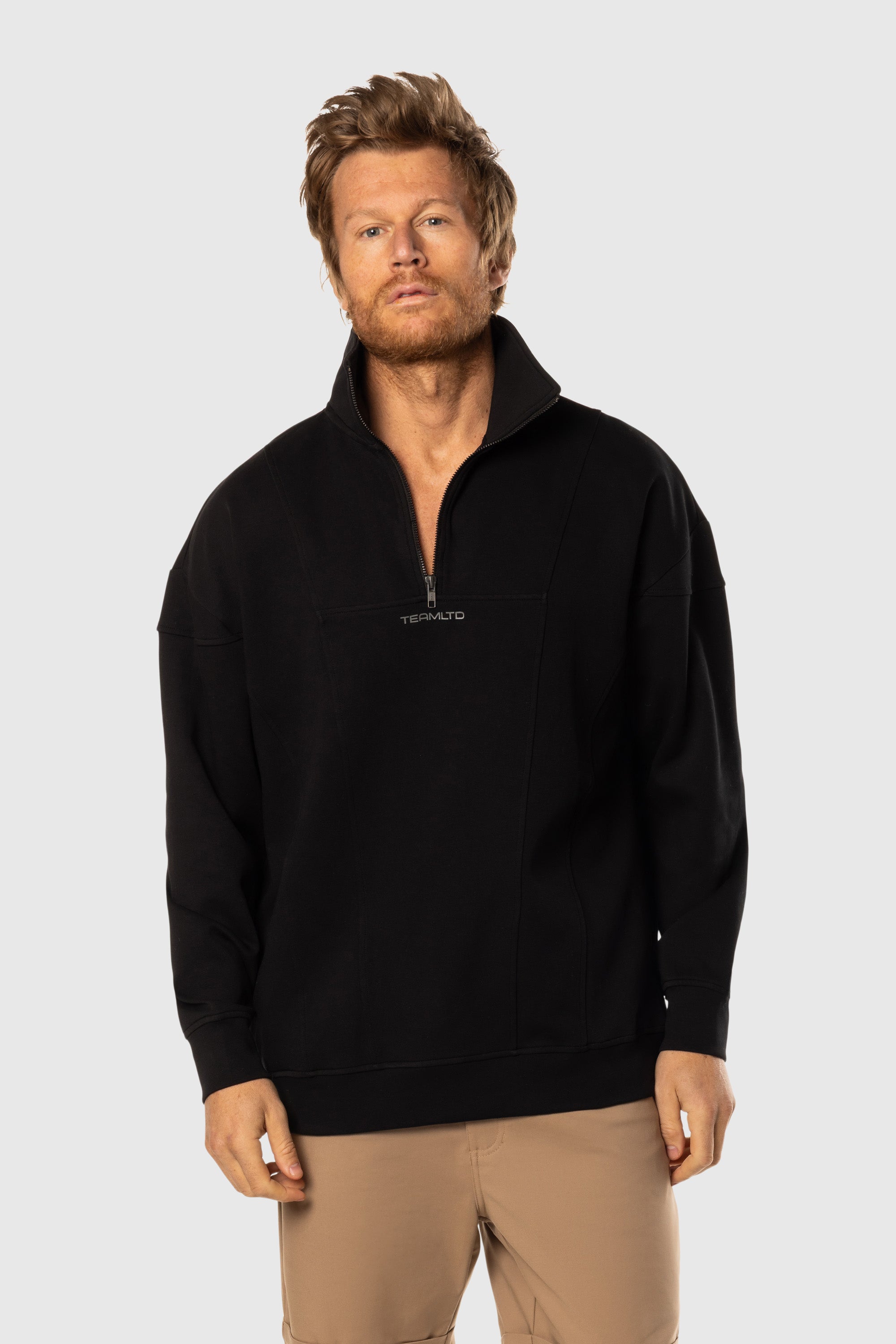 Men's Stretch Fleece 1/4 Zip Pullover - Lightweight Thermal Quarter-Zip Sweatshirt for Hiking, Running & Outdoor Activities