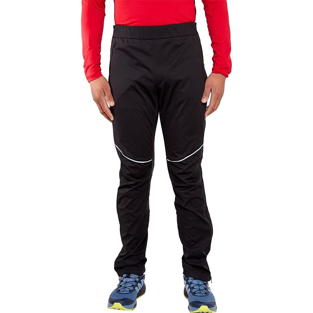 Swix Men's Winter Pants - Waterproof & UV-Resistant, Warm Comfortable Full Zip Ski Pants for Snowboarding, Hiking & Outdoor Activities