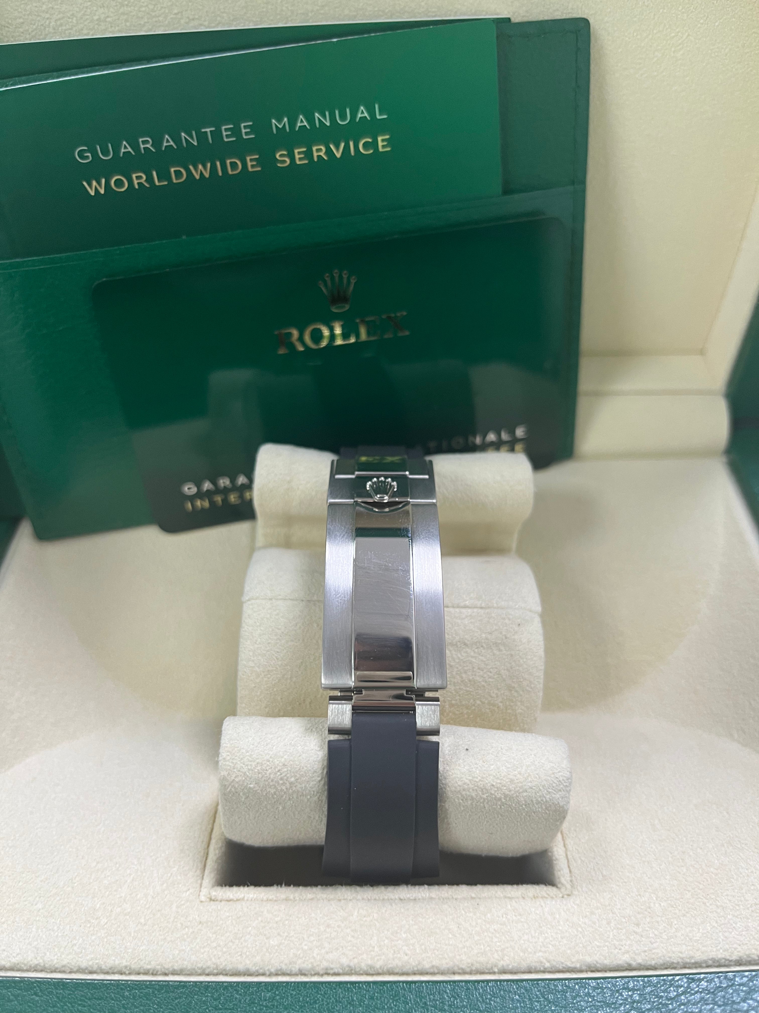 Rolex Yacht-Master 42 White Gold Men's Watch with Black Dial & Oysterflex Bracelet - Ref. 226659 - Luxury Diving Timepiece for Sailing, Yachting & Formal Occasions
