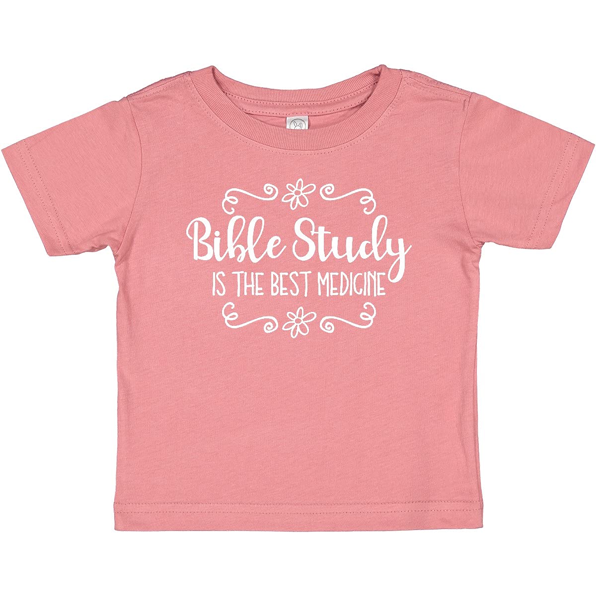 Bible Study Best Medicine Baby T-Shirt - Christian Faith Apparel for Kids