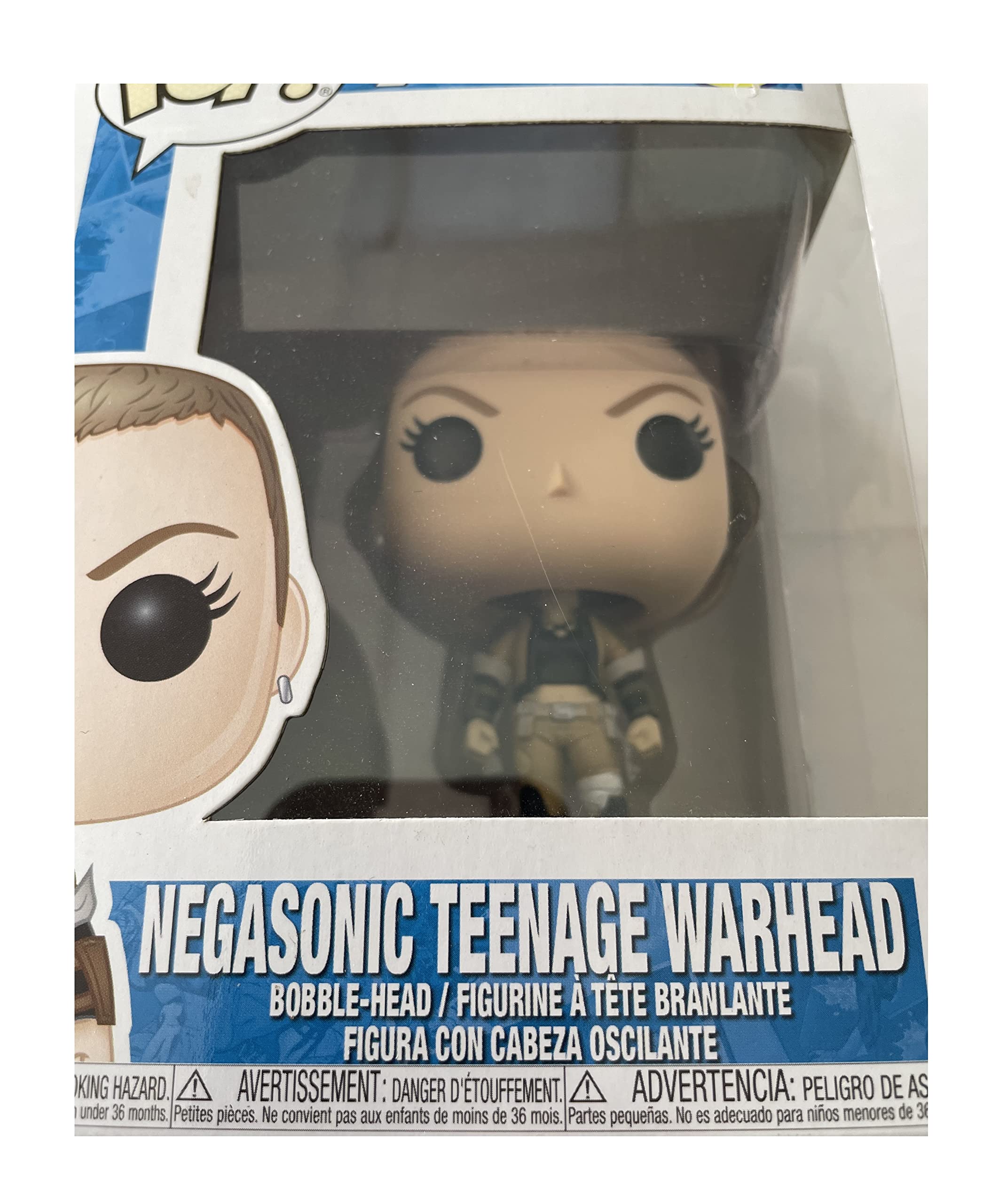 Funko Pop! Marvel X-Men: Deadpool Parody - Negasonic Teenage Warhead Vinyl Figure Collectible with Pop Box Protector Case | Perfect for Marvel Fans, Comic Book Collectors & Home Office Display