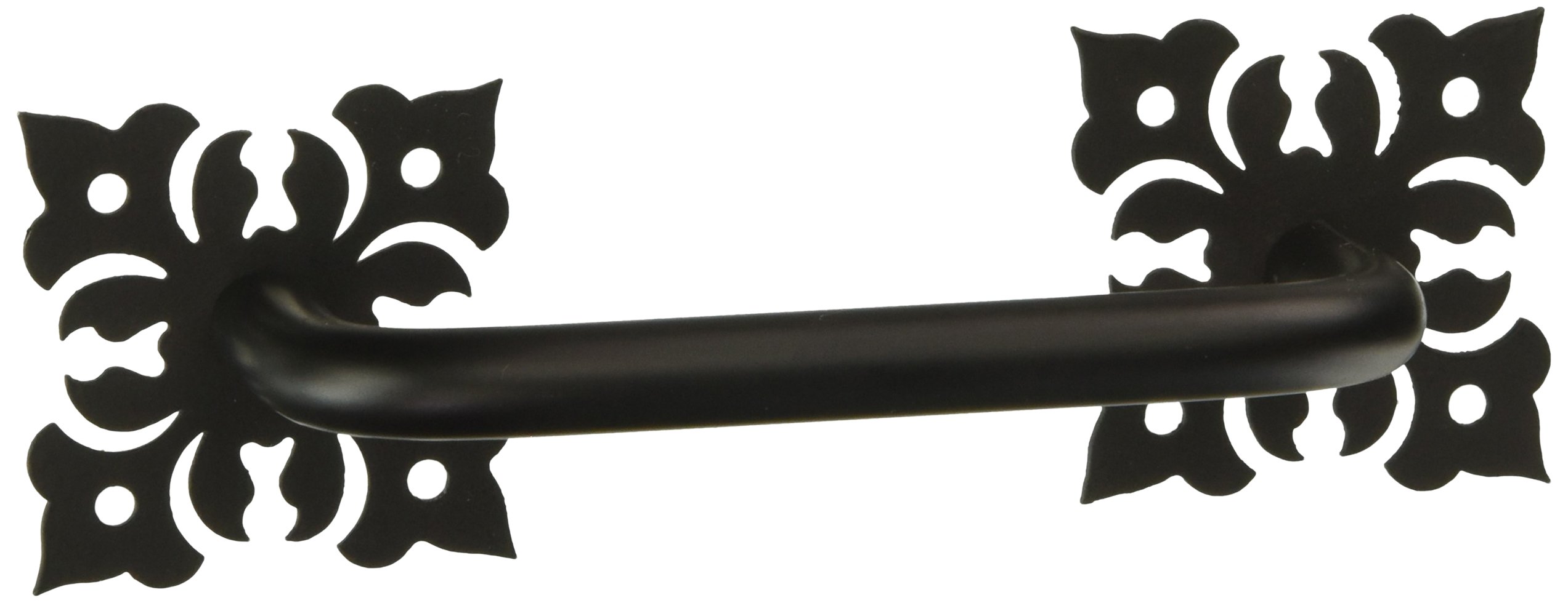 Vintage Wrought Iron Cabinet Door Handle - Decorative Horizontal Pull for Kitchen, Bathroom & Furniture - Antique Style Hardware for Drawers & Cabinets - Perfect for Farmhouse, Rustic & Vintage Home Decor