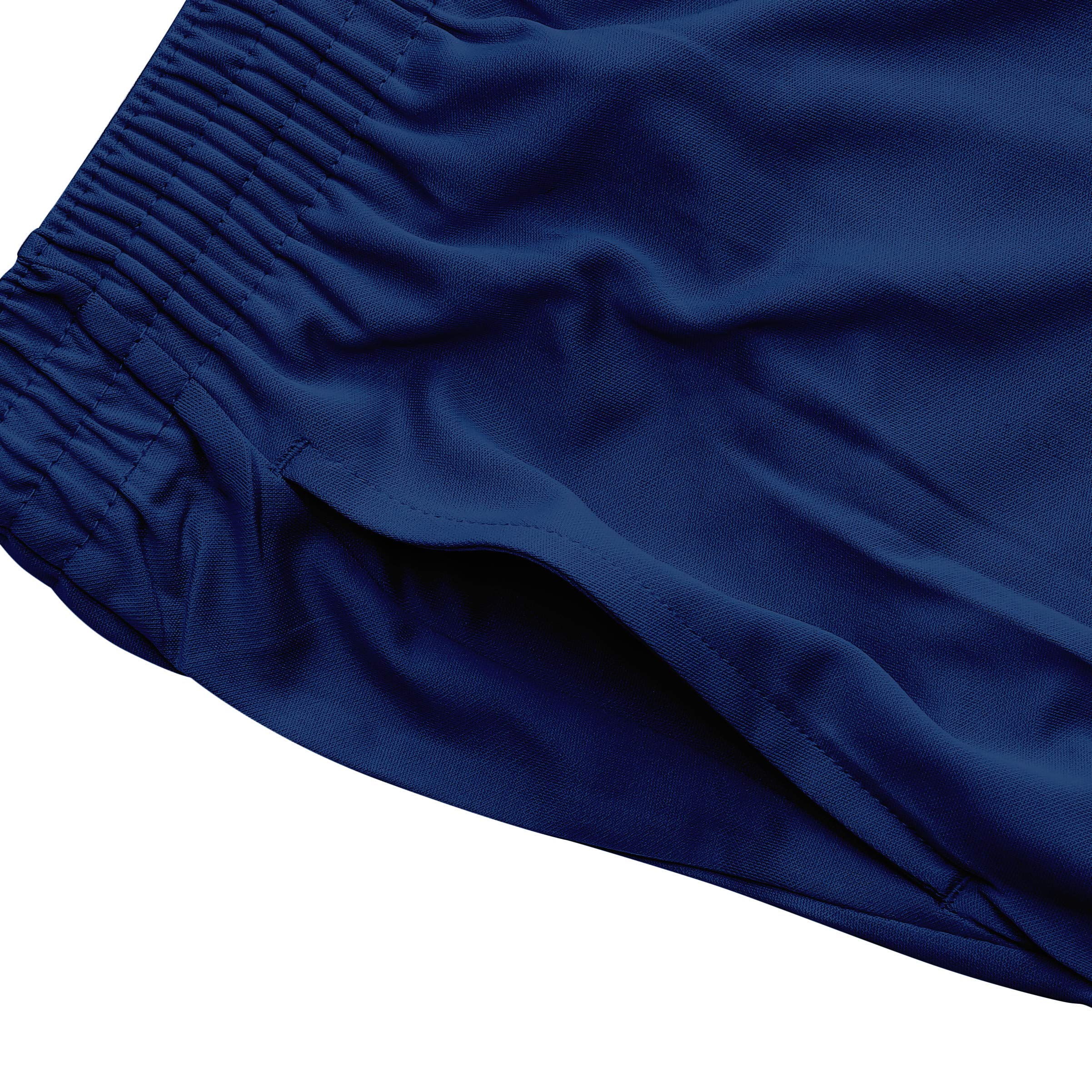 Icon Sports Men's Club America Official Polyester Soccer Shorts - Authentic Football Shorts for Training & Matches - Comfortable Athletic Wear for Soccer Players & Fans