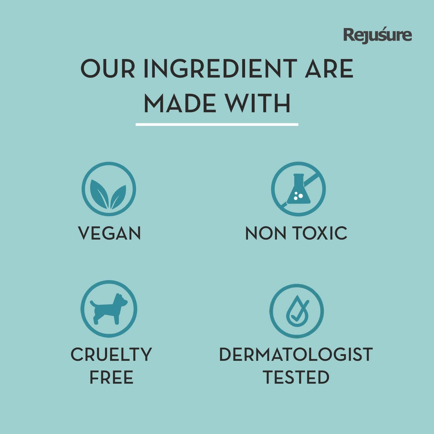 Rejusure Plant Derived Squalane + Vitamin E Face Moisturizer - Hydrating & Nourishing Facial Cream for Dry Skin | Skin Moisture Repair & Anti-Aging Care | Vegan & Cruelty-Free Skincare (50ml) | Perfect for Daily Hydration & Nighttime Skin Recovery