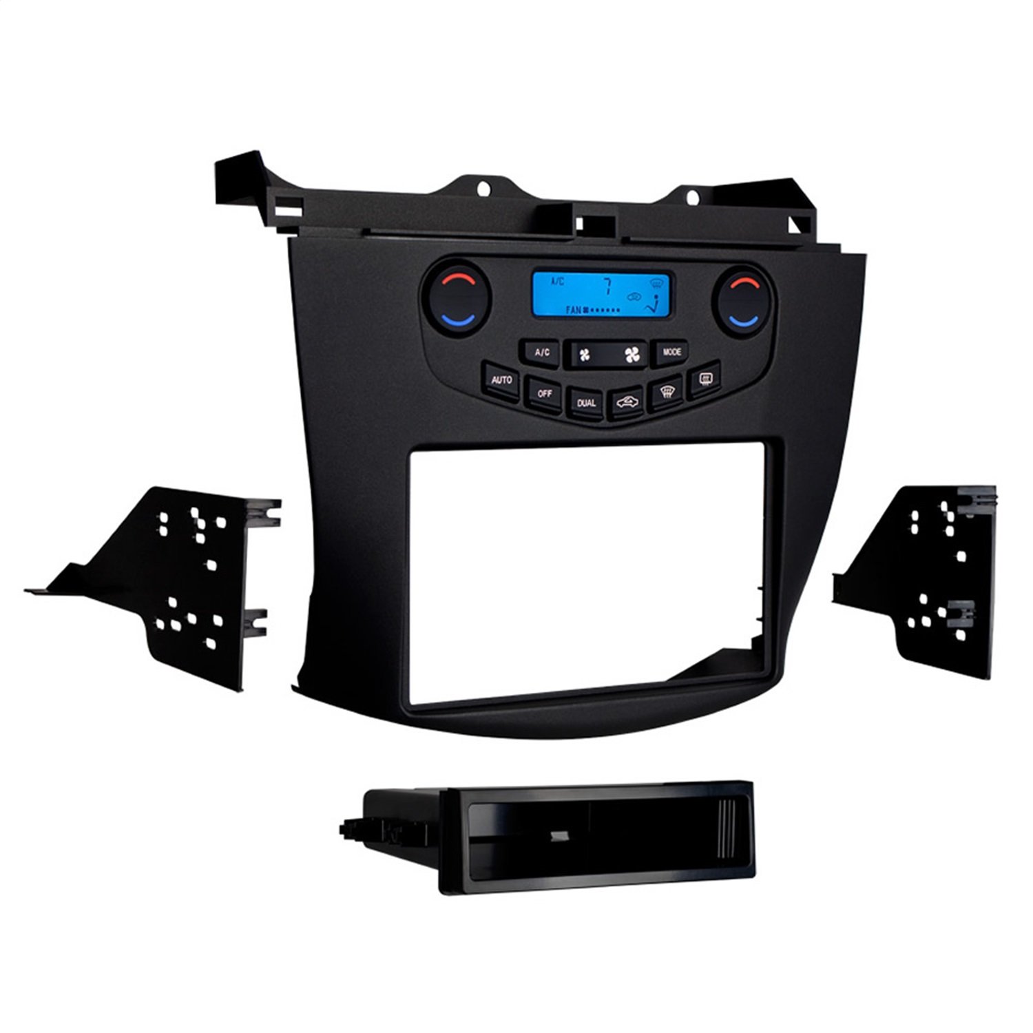 Metra 99-7803G & 70-1721 Grey PVC Car Stereo Installation Kit with Wiring Harness - Compatible with 2003-2007 Honda Accord & 1998-2013 Acura/Suzuki/Honda Vehicles - Perfect for DIY Car Audio Upgrades & Aftermarket Radio Installations